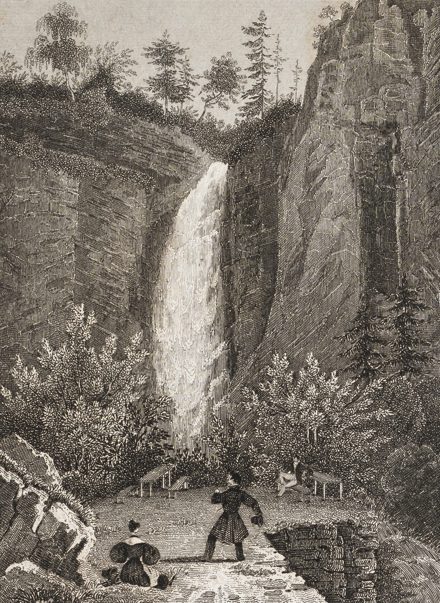 Wasserfall in Bad Rippoldsau