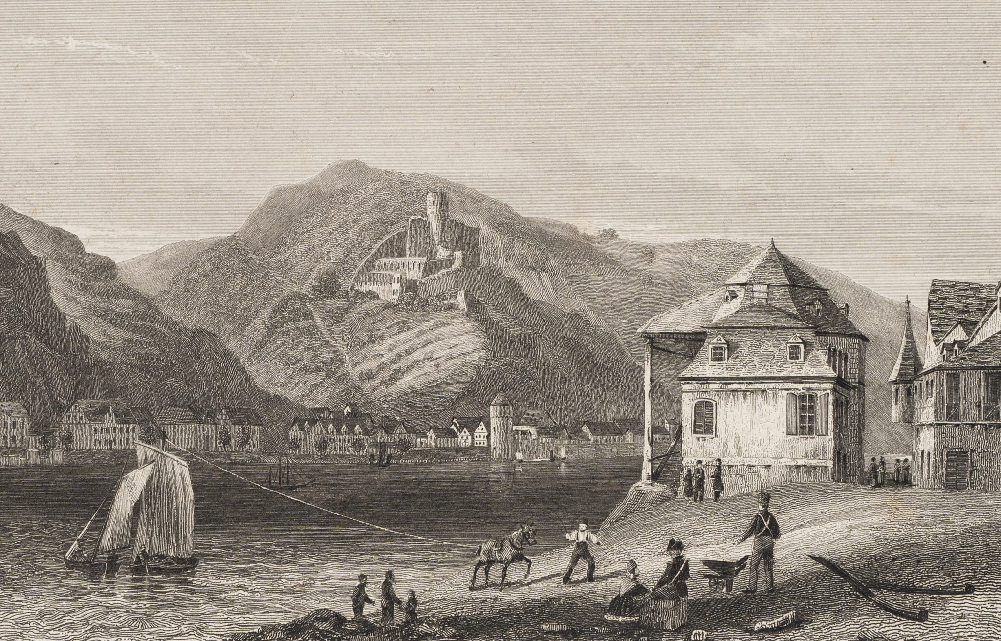 St. Goarshausen und Burg Katz