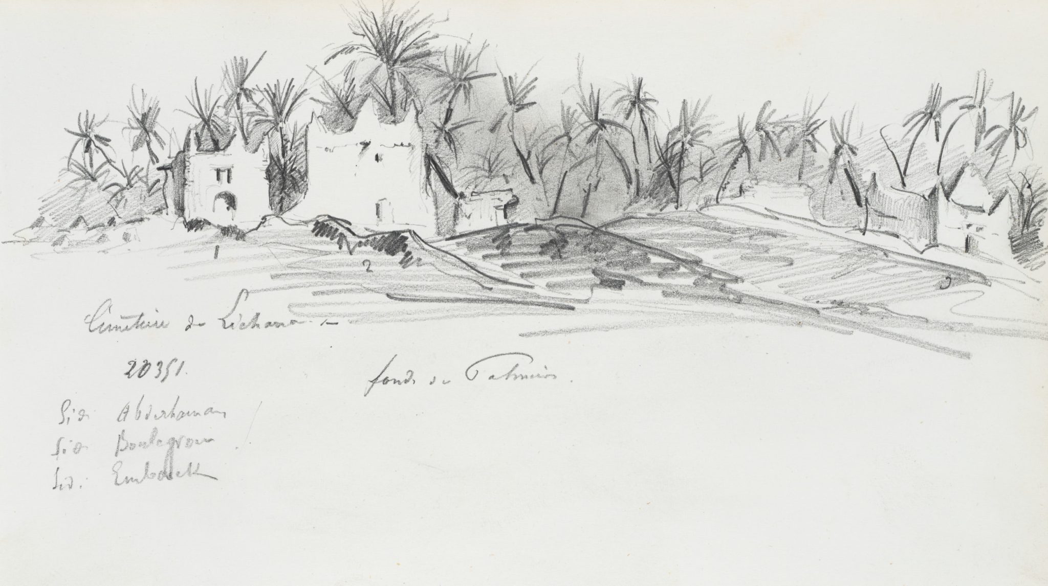 Häuser in Lichana, Biskra, Algerien
