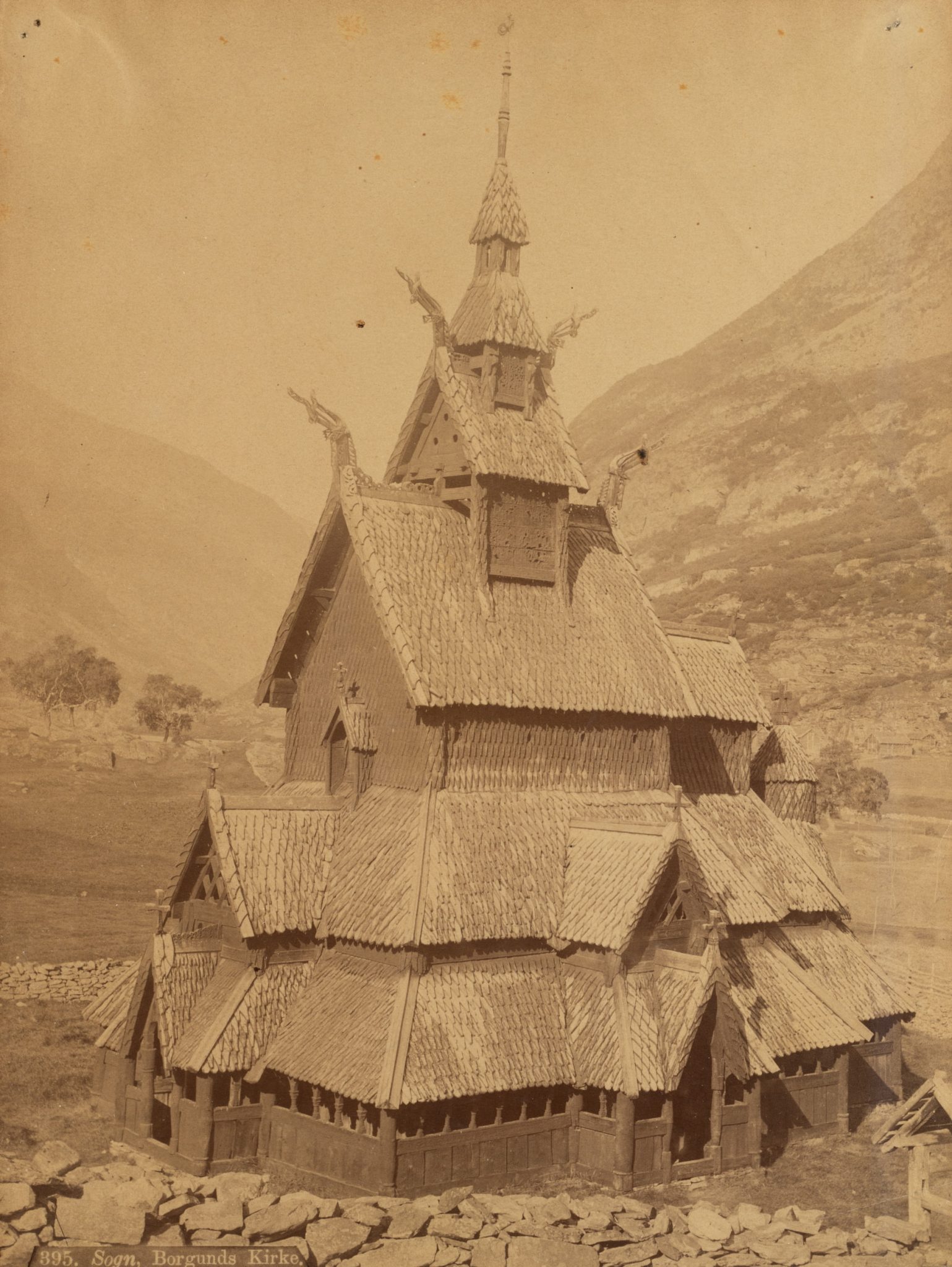 Stabkirche Borgund im Lærdal