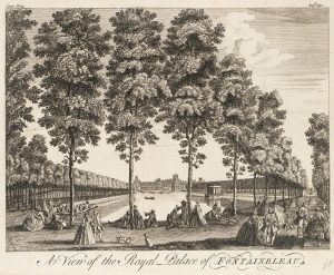 Höfisches Treiben im Park von Fontainebleau