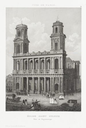 Ansicht der Eglise Saint Sulpice