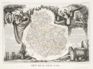 Karte von De La Cote D'Or