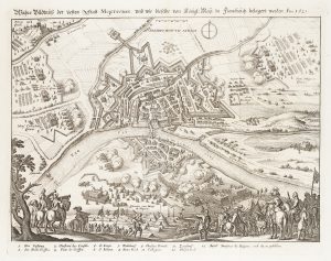 Plan der Belagerung von Montauban