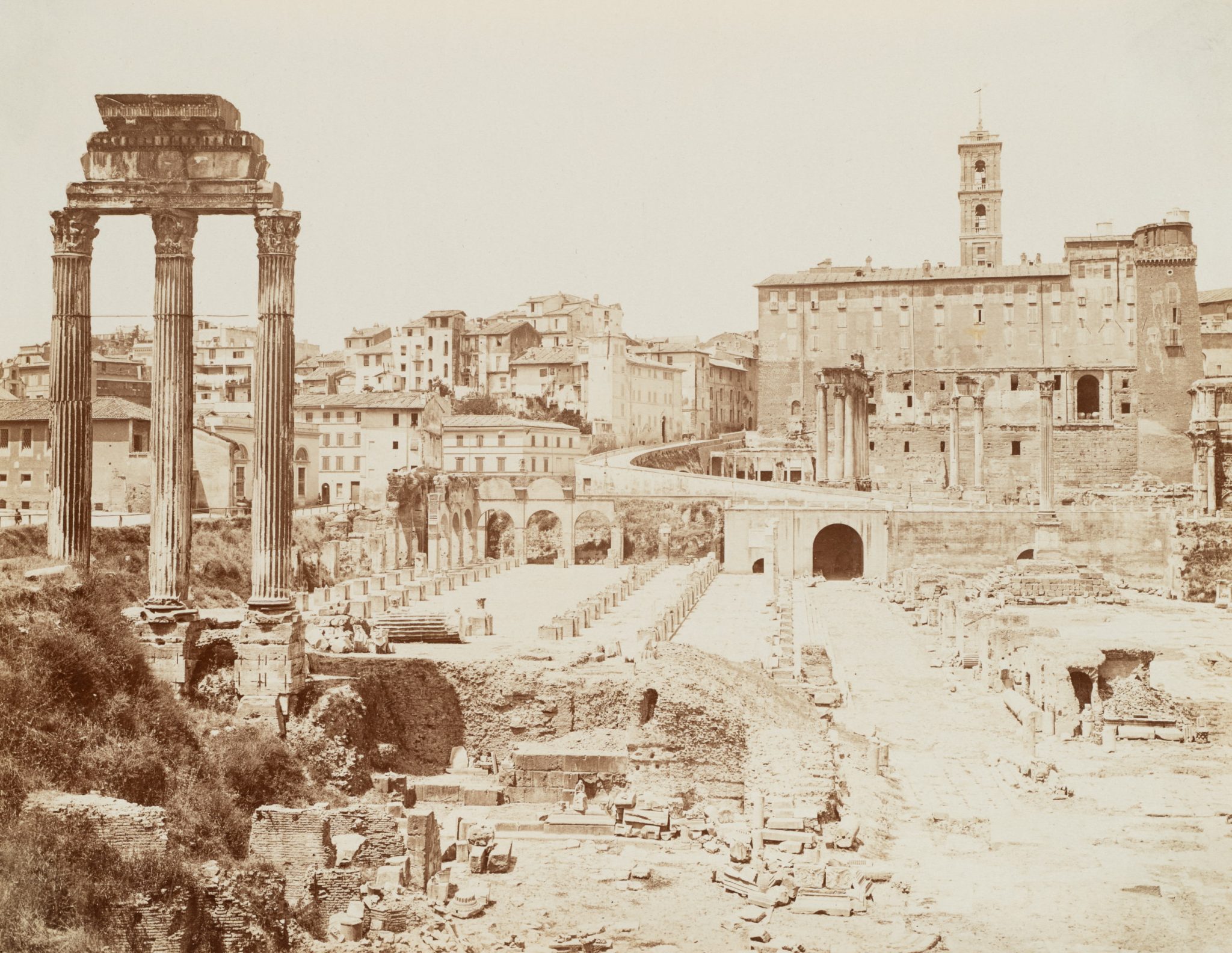 Forum Romanum mit Dioskurentempel