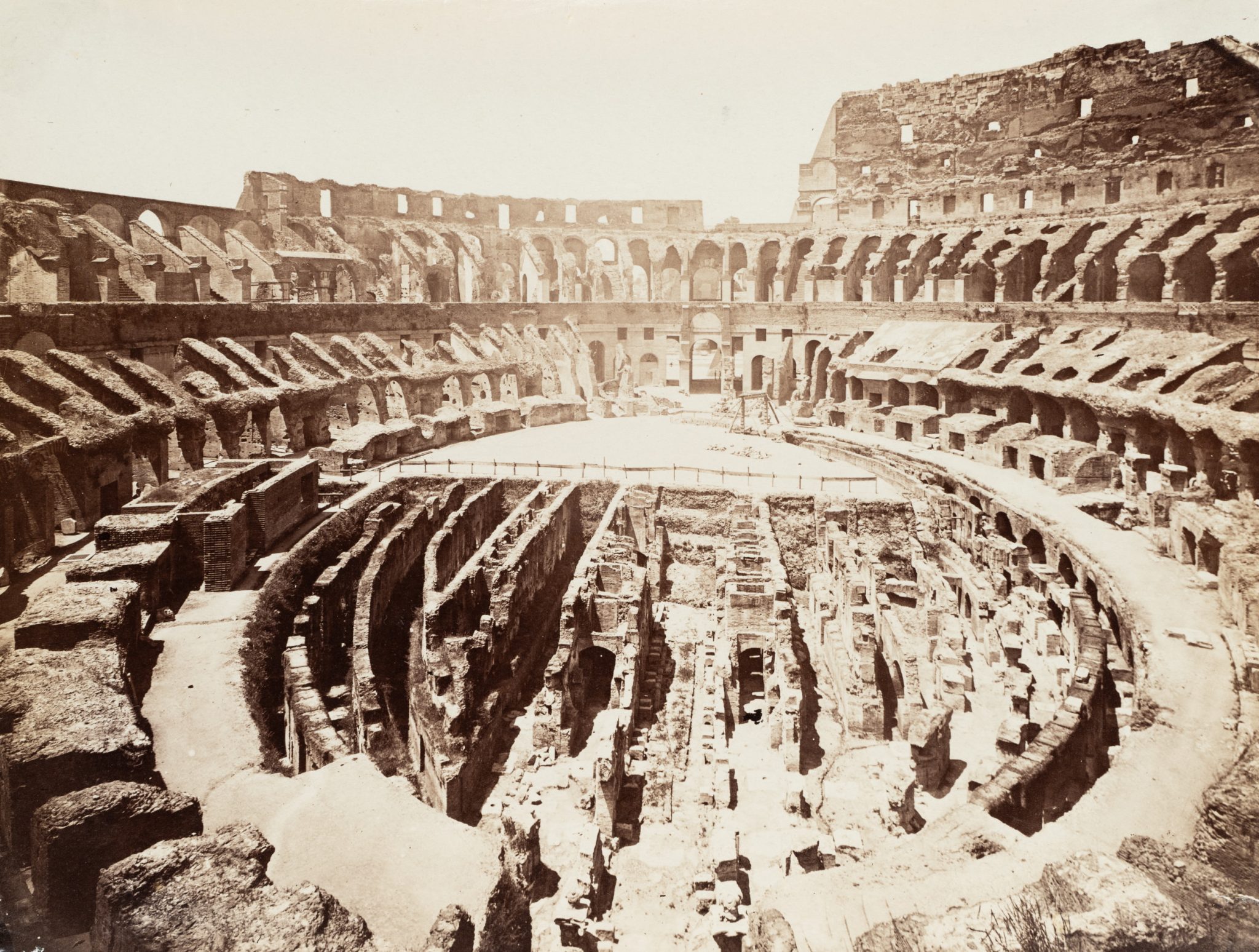 Innere des Kolosseums, Rom