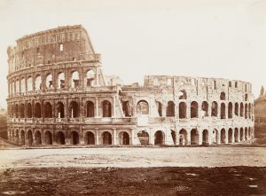 Blick auf das Kolosseum, Amphitheater, Rom