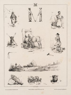 Bilderalphabet, Buchstabe "M"