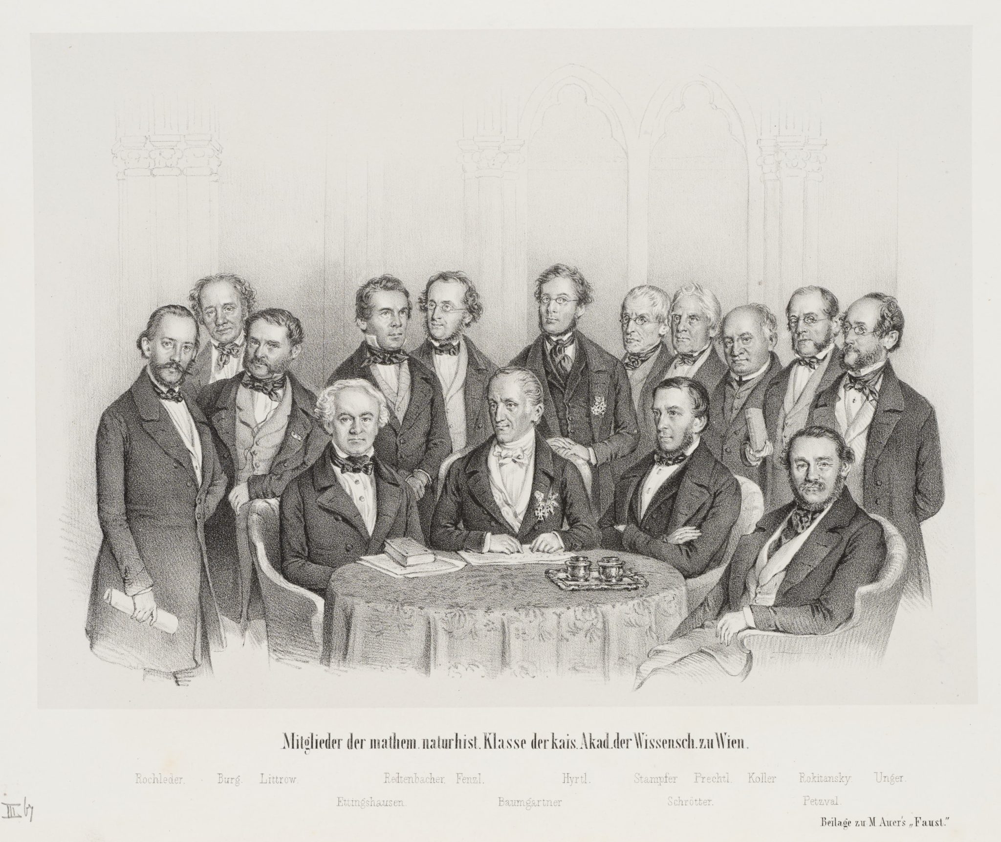 Mitglieder der Akademie, Wien, Mathematiker