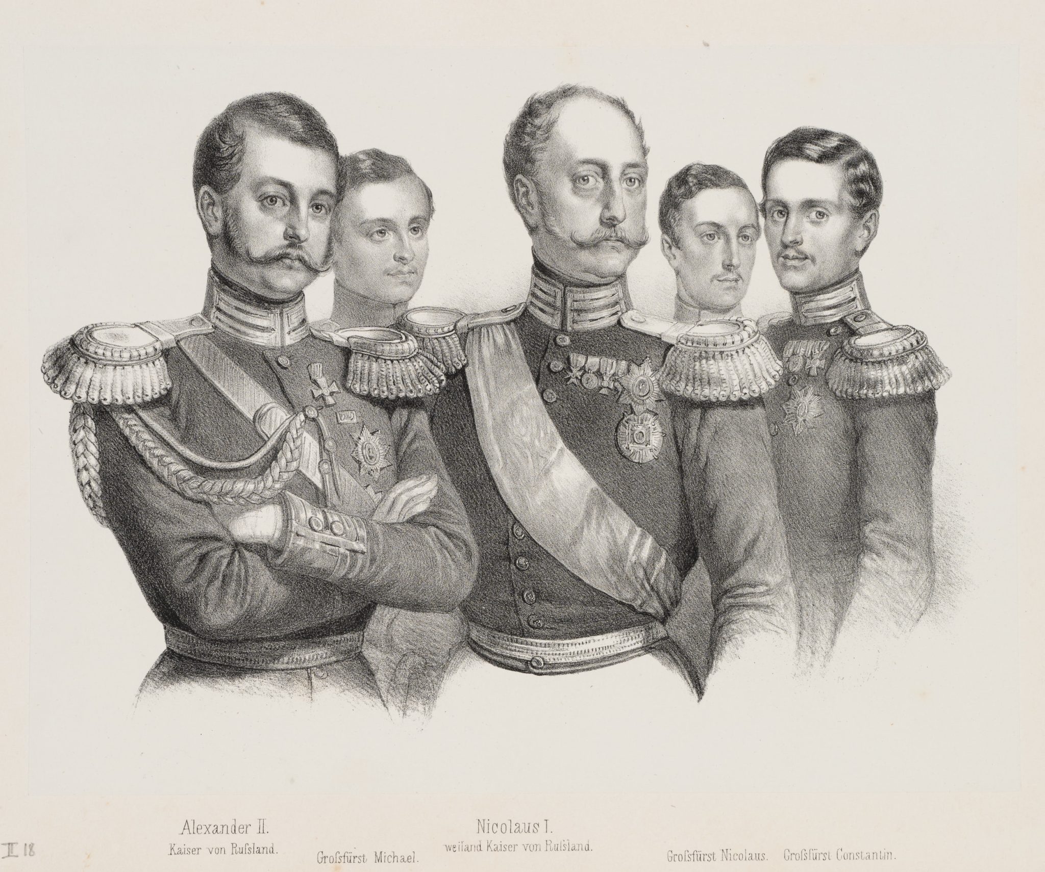 Familie der Romanow, Kaiser von Russland