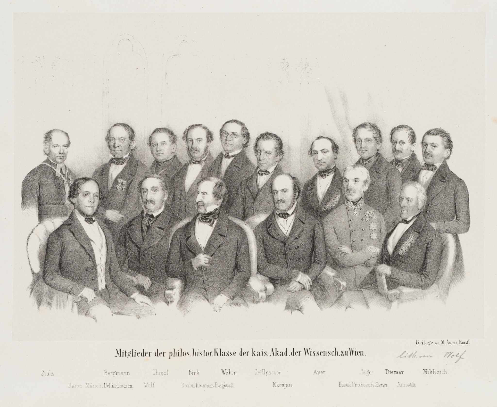 Philosophen der Akademie in Wien