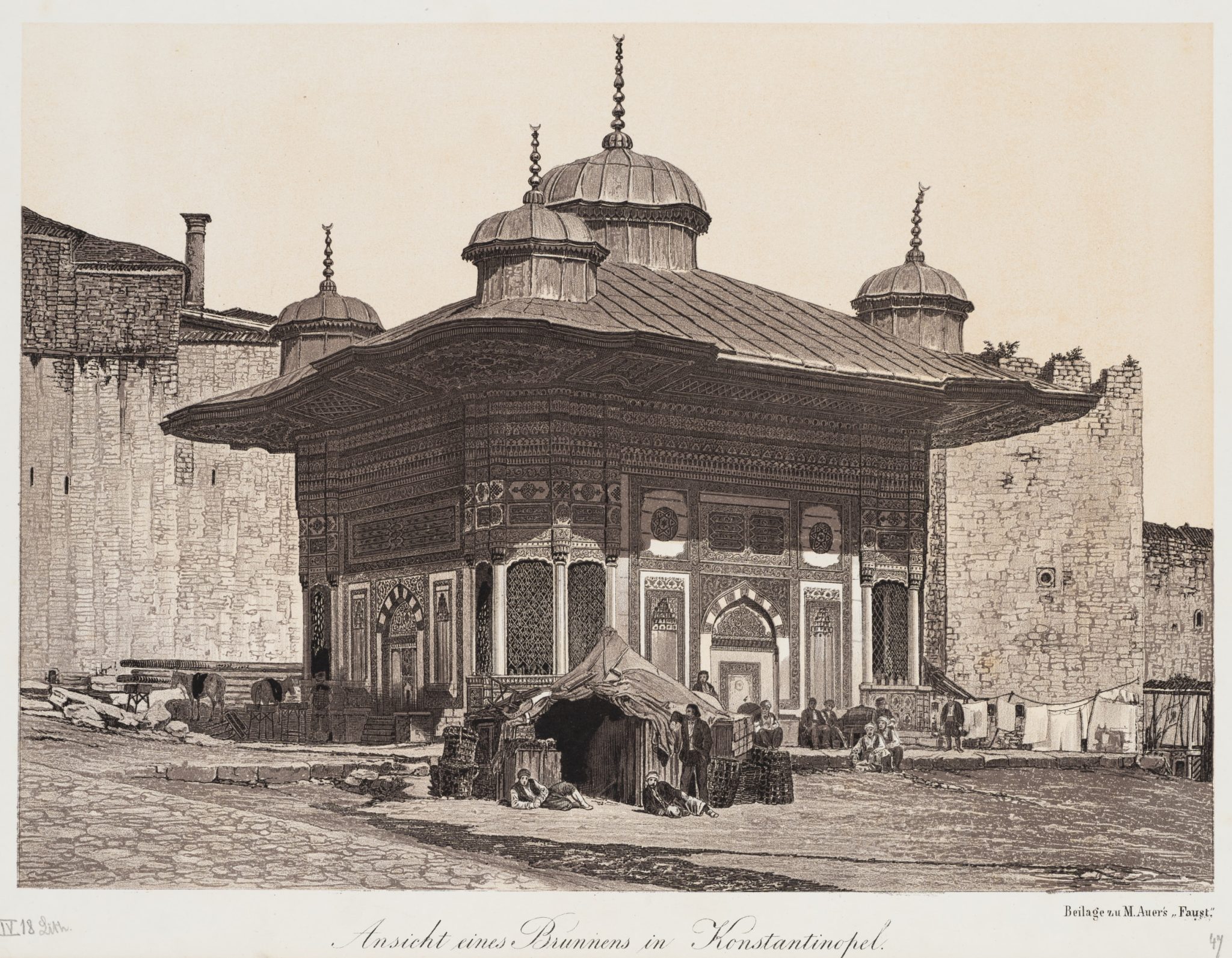 Brunnen in Konstantinopel