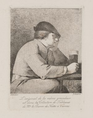 Trinker. Szene im Wirtshaus