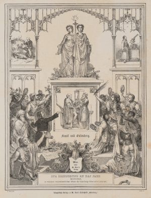 Erinnerung an Fust und Gutenberg