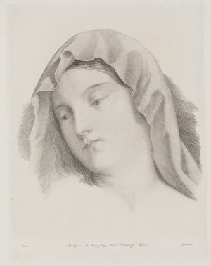 Kopfstück der Maria. Madonna