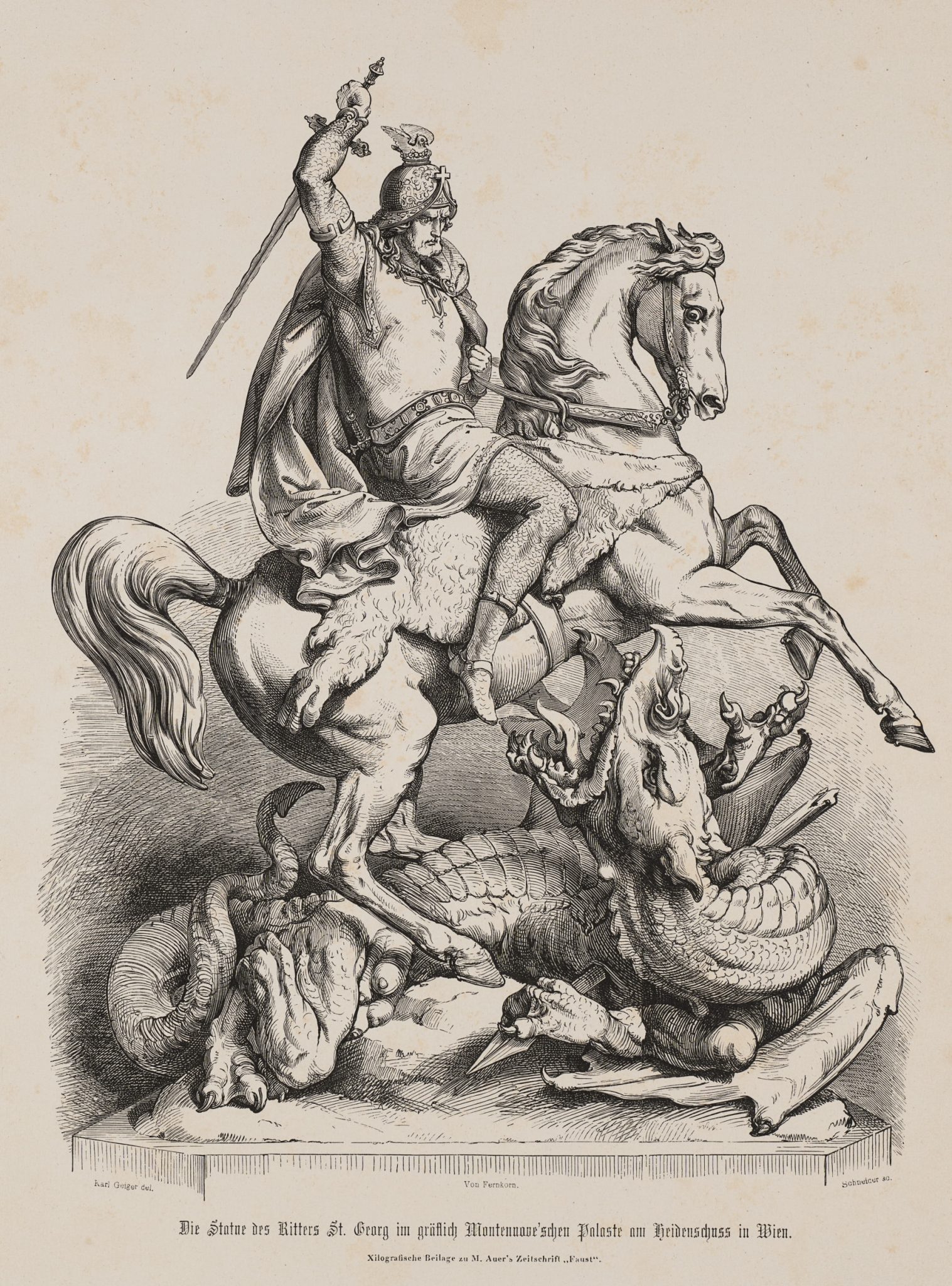 Heiliger Georg mit dem Drachen