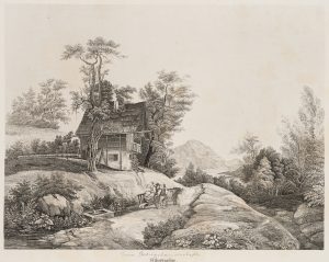 Eine Gebirgslandschaft