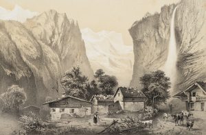 Lauterbrunnental am Staubbachfall