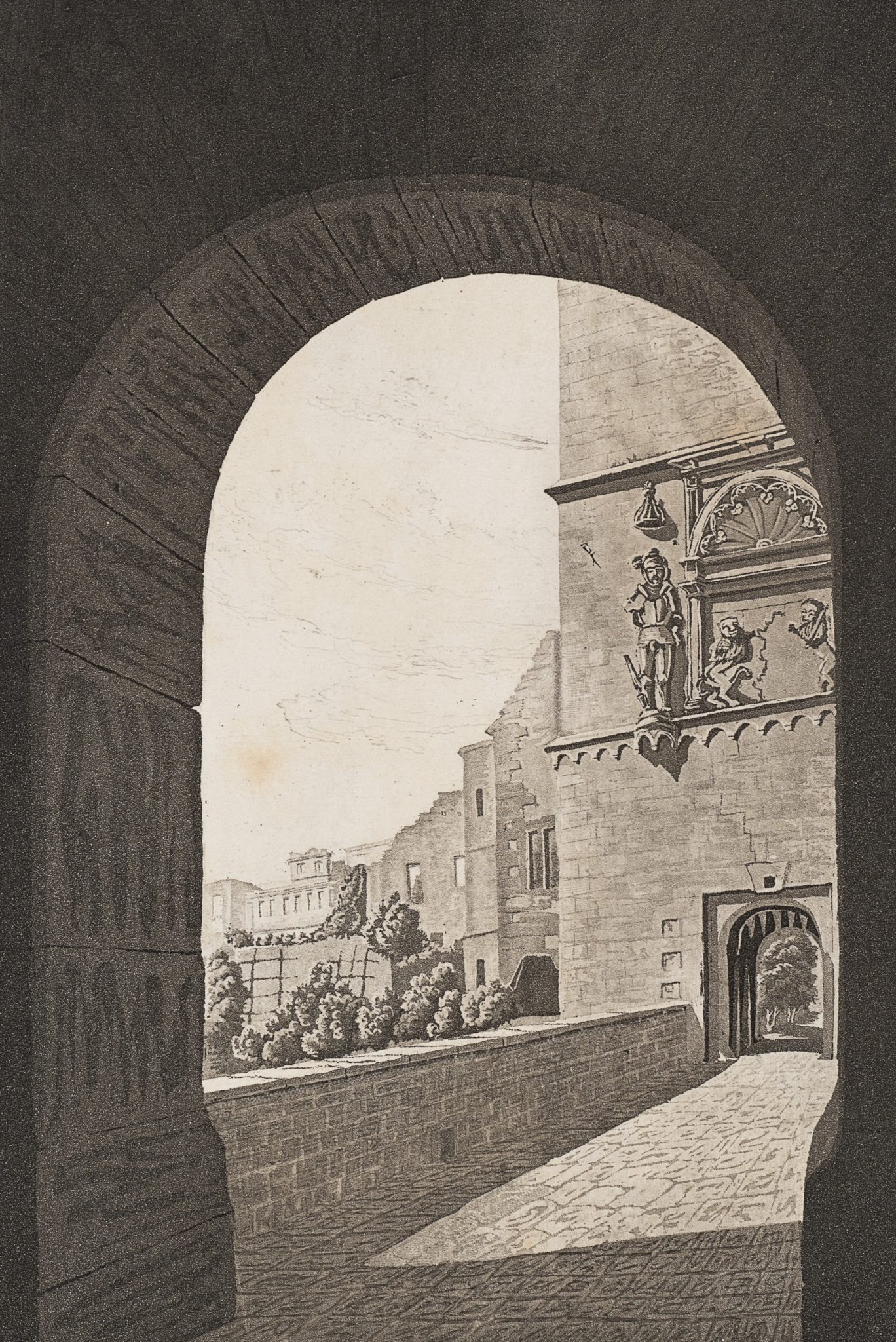 Uhrenturm am Heidelberger Schloss