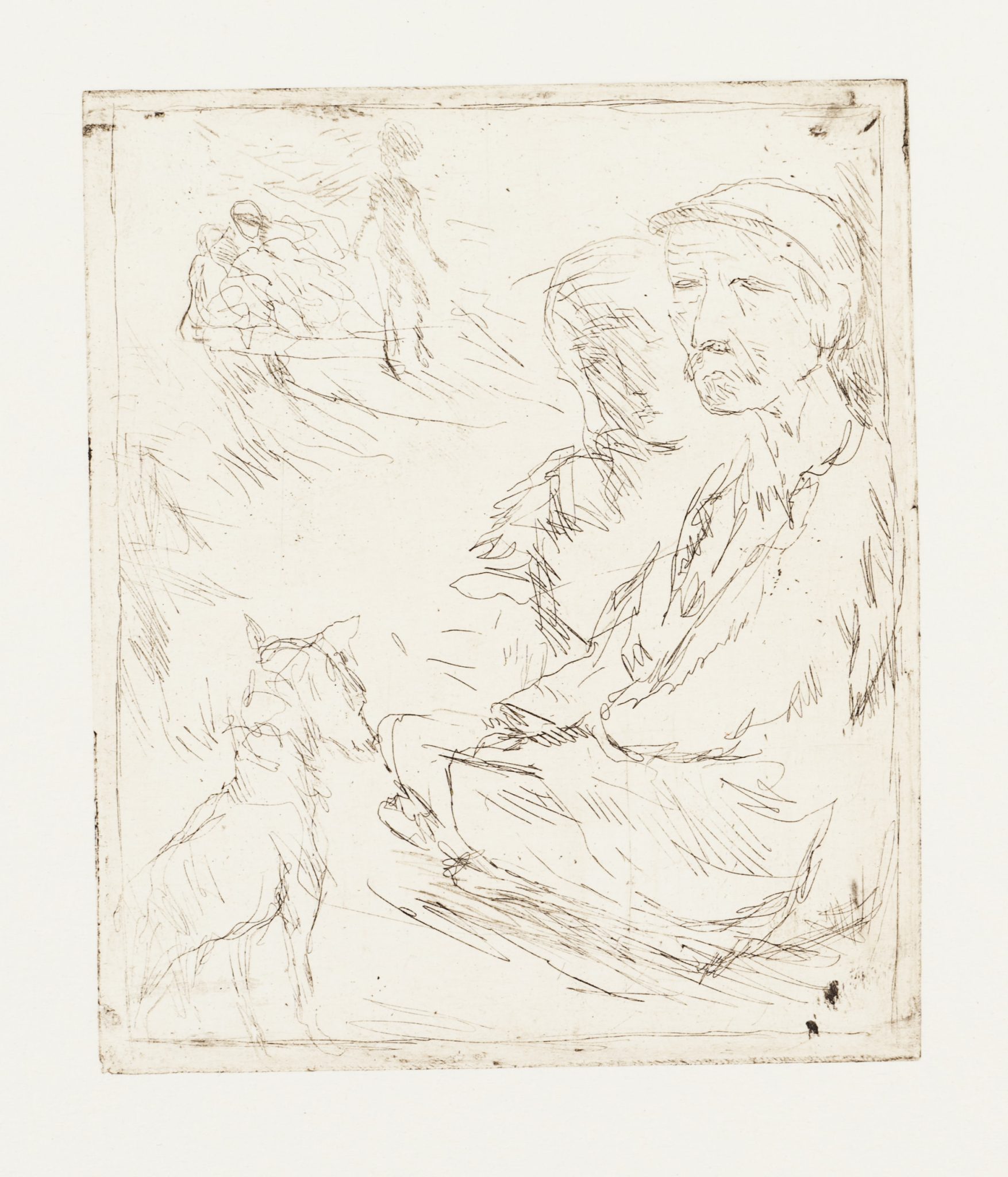 Figuren mit Hund