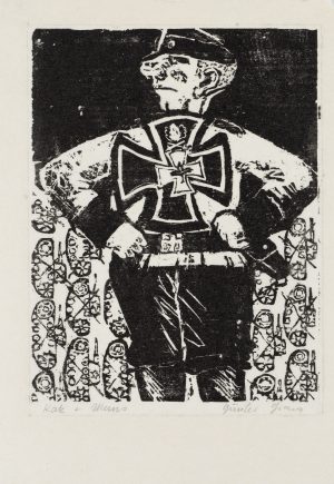 "Katz und Maus". Lit. Illustration. Eisernes Kreuz