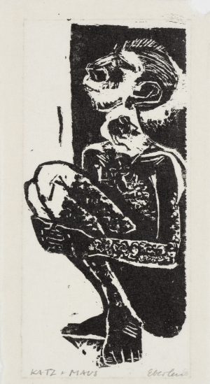 "Katz und Maus", Literarische Illustration