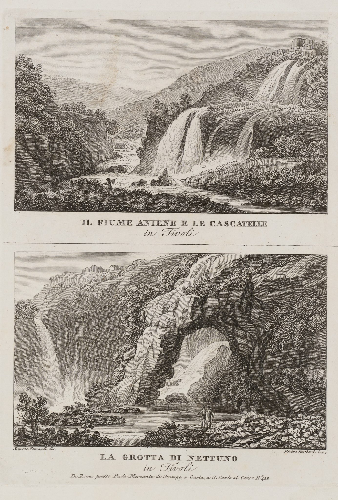 ANIENE. GROTTA DI NETTUNO.