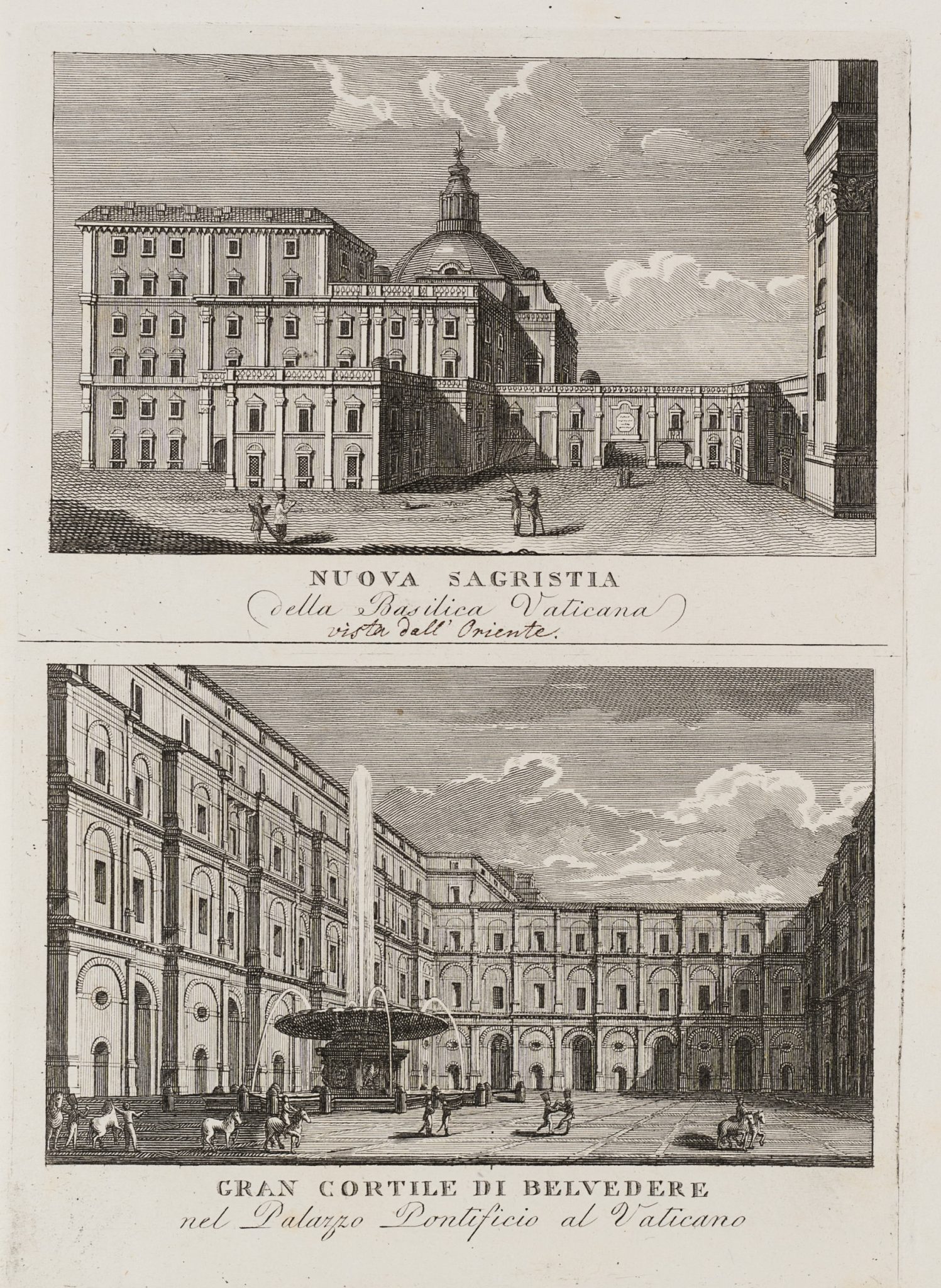 NUOVA SAGRISTIA. GRAN CORTILE DI BELVEDERE
