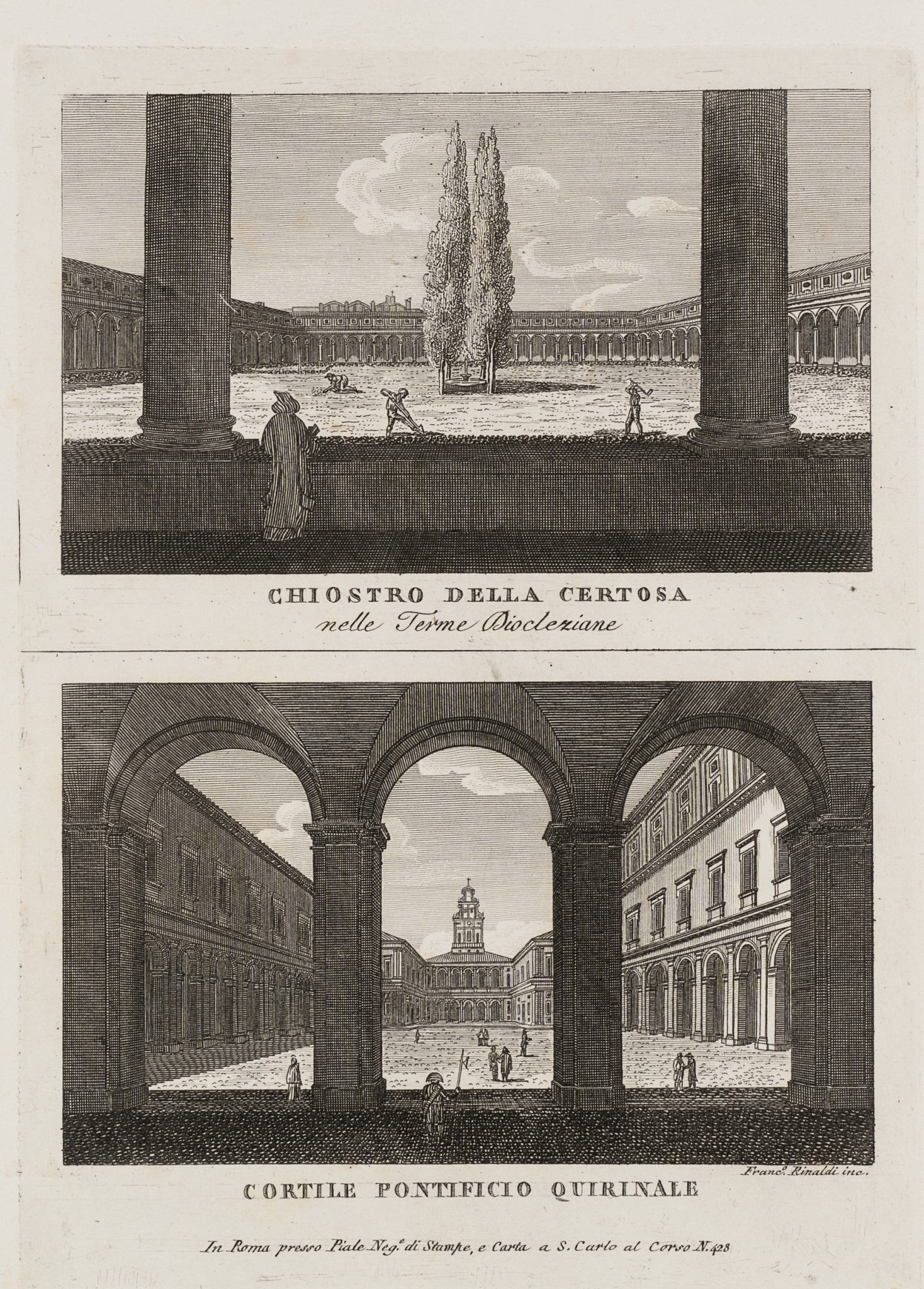 Rom, CHIOSTRO DELLA CERTOSA.