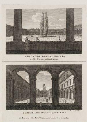 Rom, CHIOSTRO DELLA CERTOSA.
