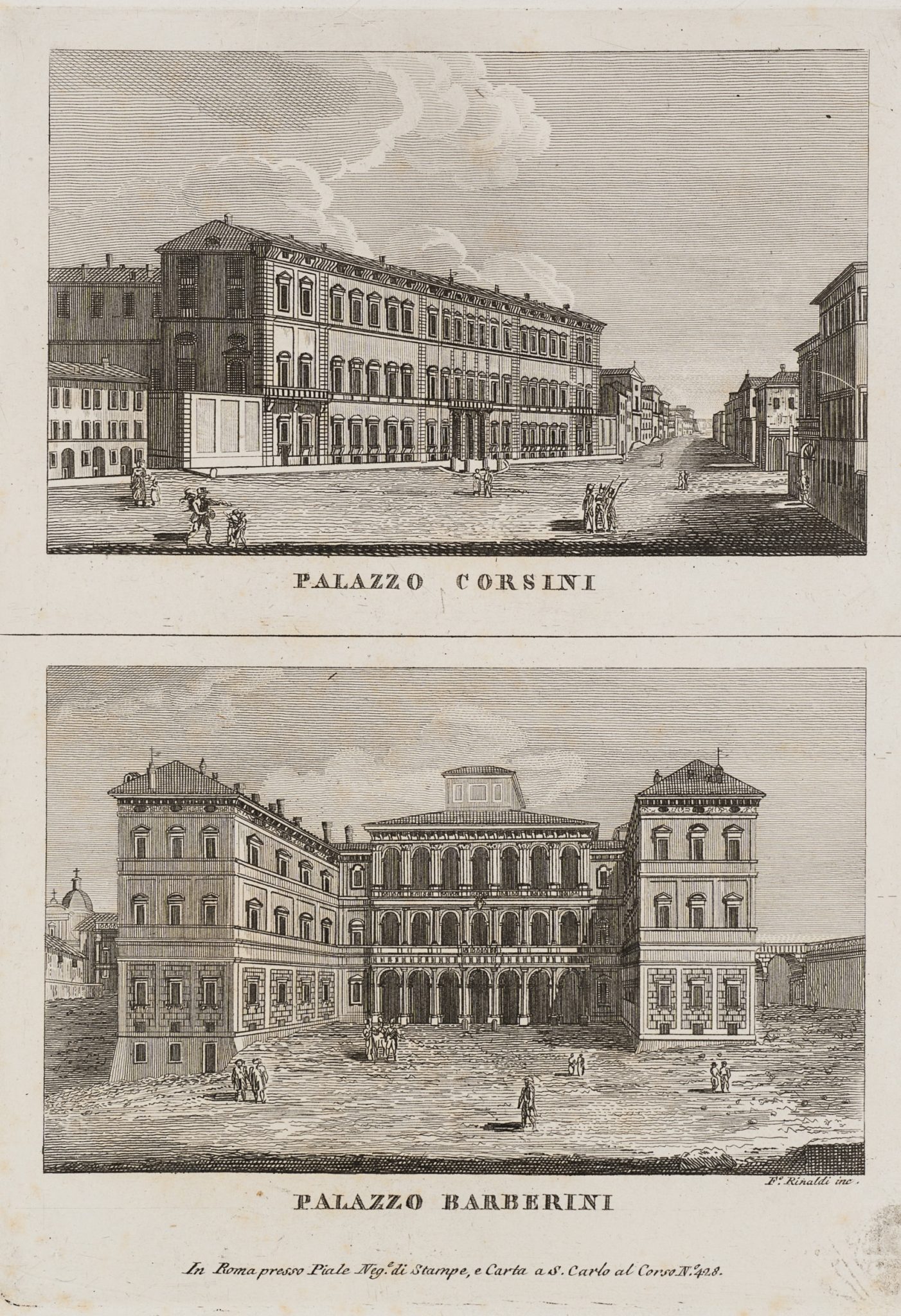 PALAZZI CORSINI und BARBERINI