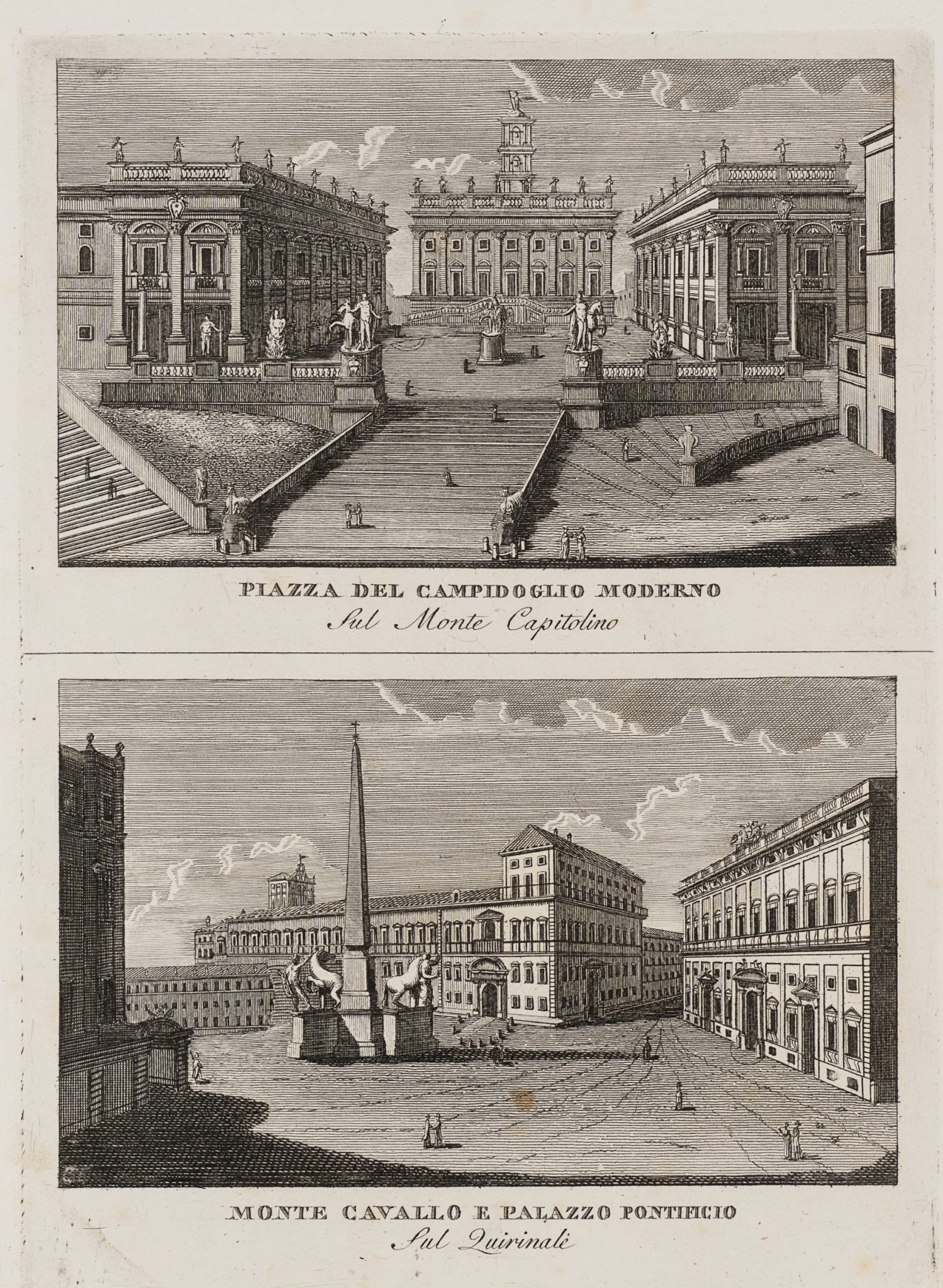 PIAZZA DEL CAMPIDOGLIO MODERNO.
