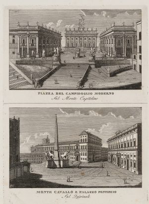 PIAZZA DEL CAMPIDOGLIO MODERNO.