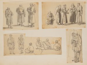 Figurenstudien. Mönche. Orientale