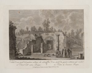Theater im alten Pompeji