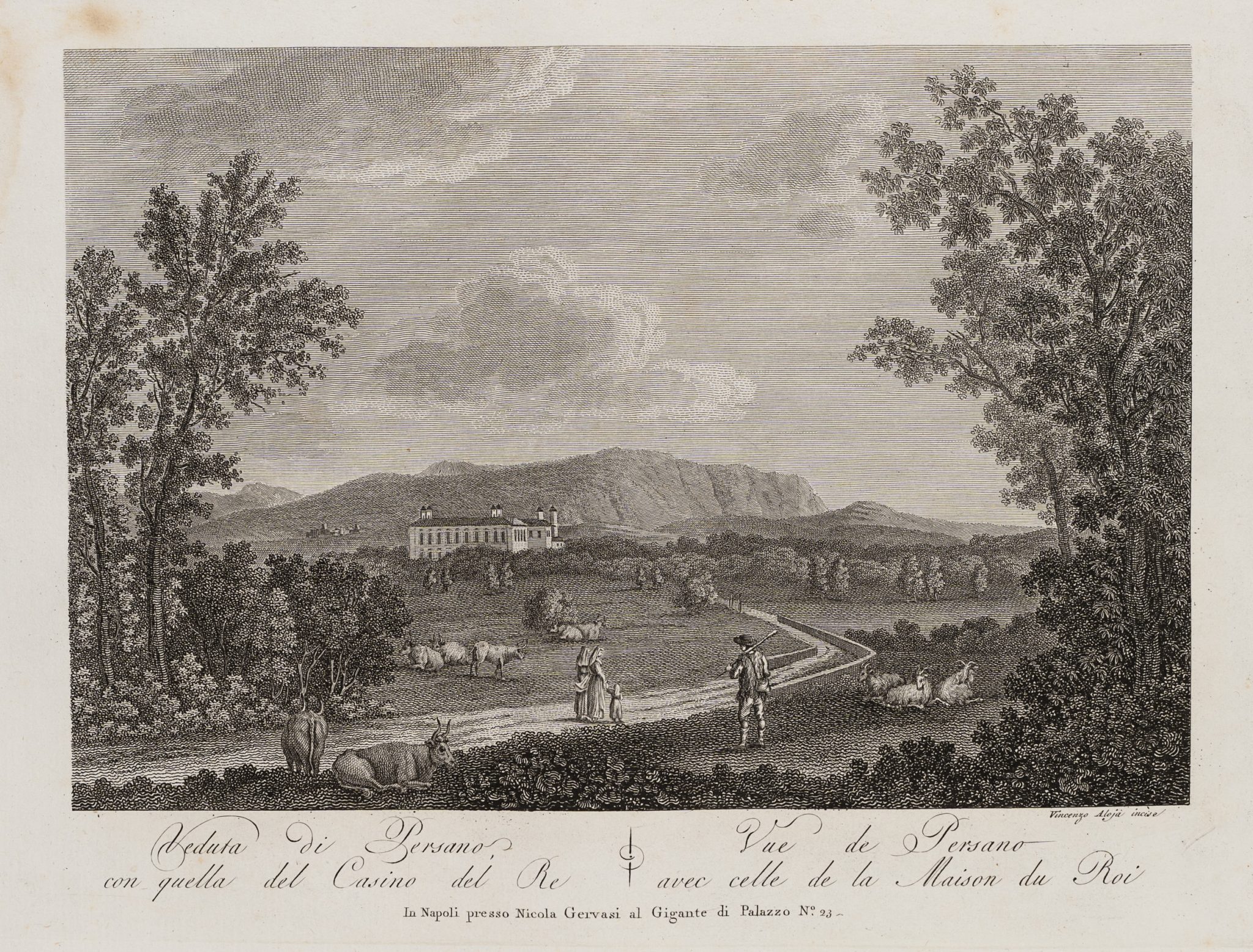 Ansicht von Persano