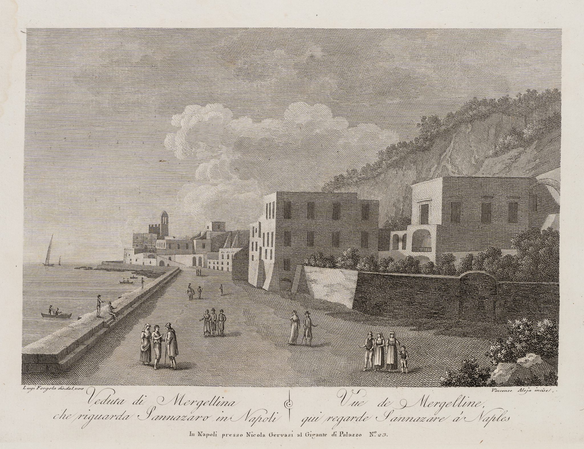 Promenade in Neapel