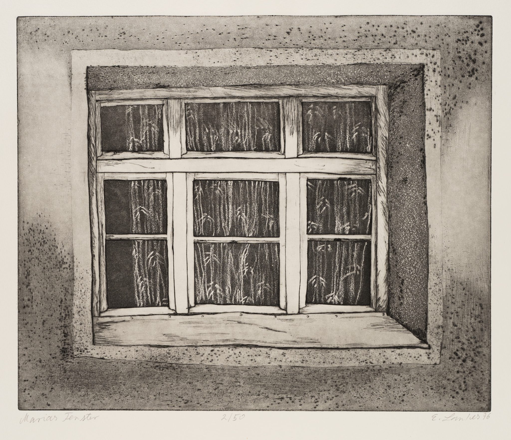 "Marias Fenster" Blick auf ein Fenster