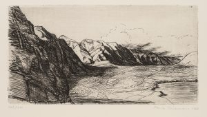 Berglandschaft mit See