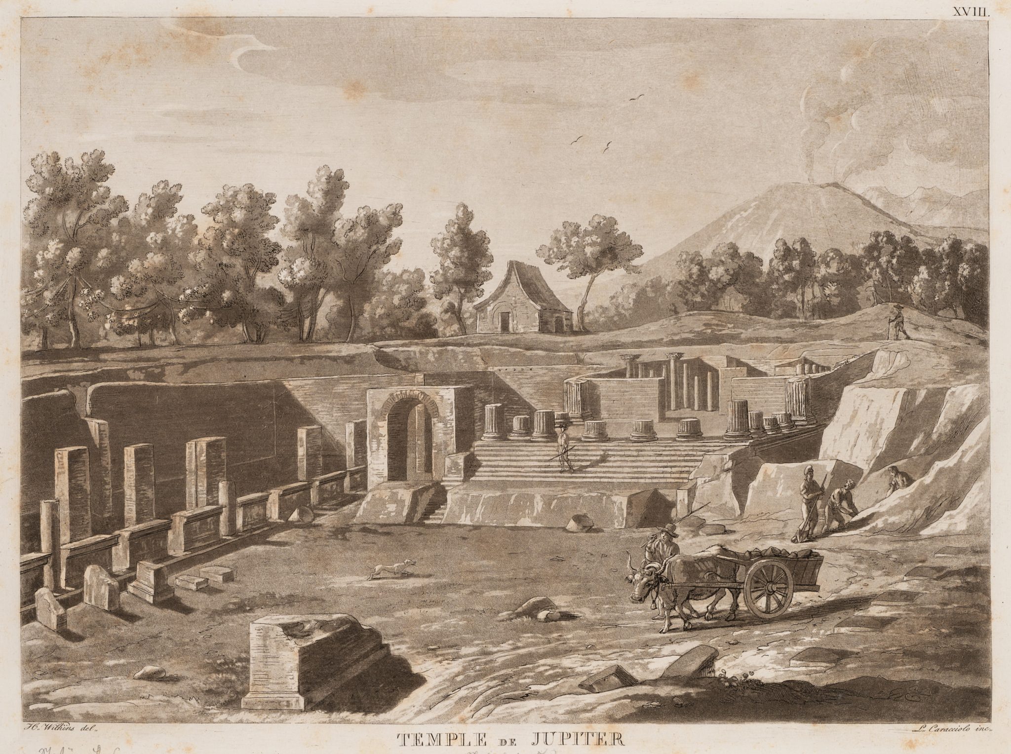 Jupitertempel in Pompeji