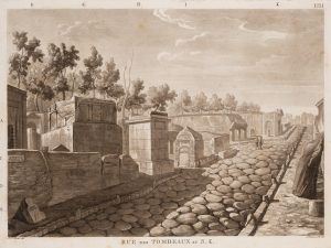 Gräberstraße in Pompeji