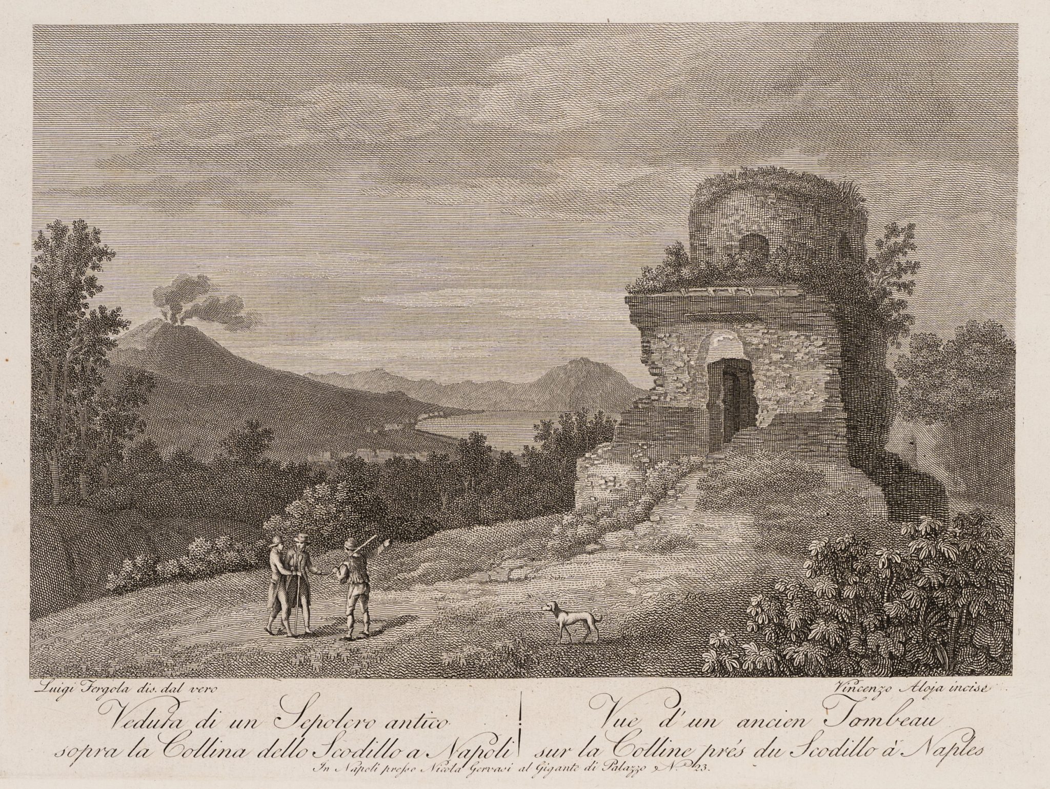 Grabmal auf Collina dello Scodillo