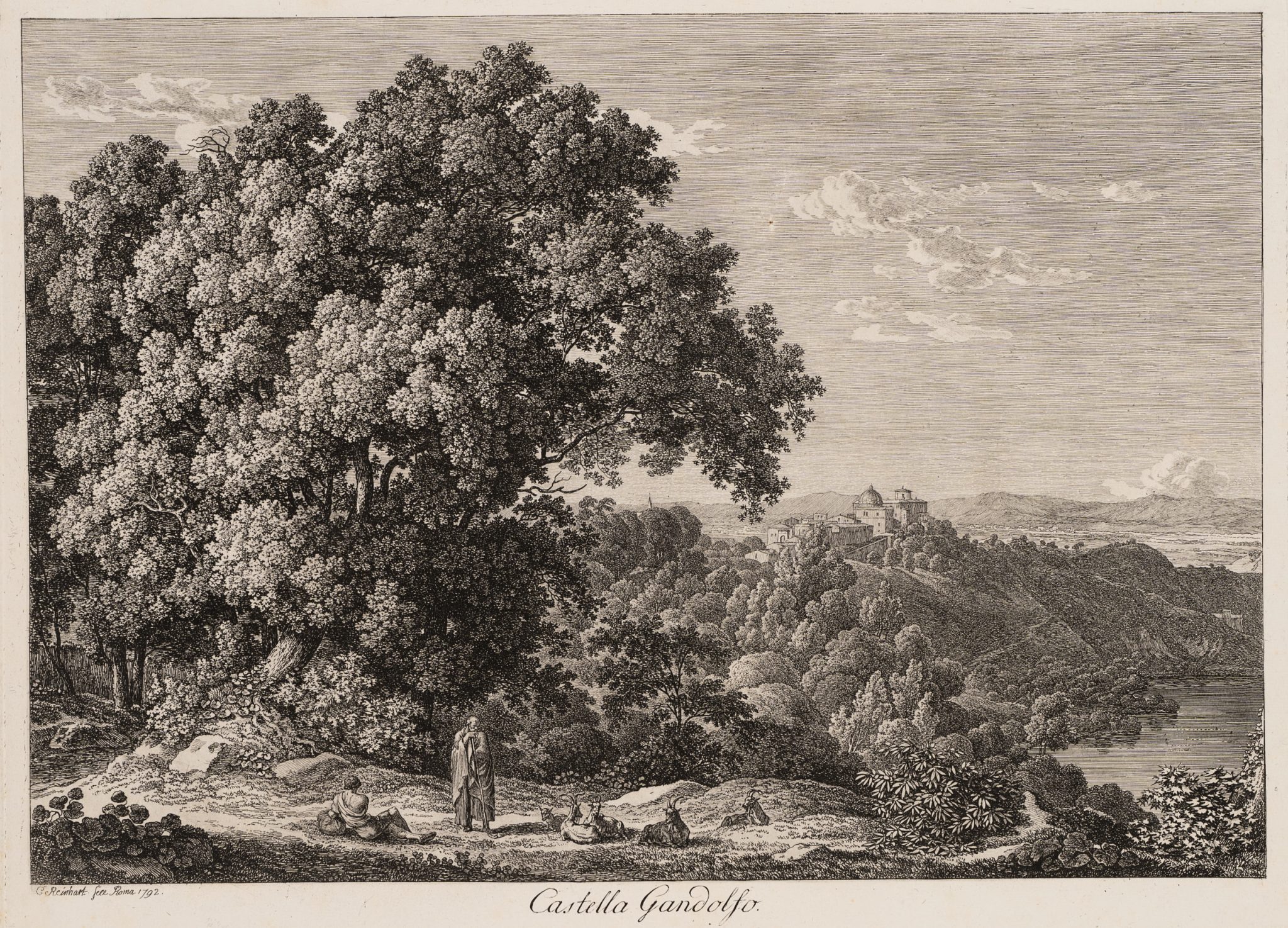 Castel Gandolfo bei Rom