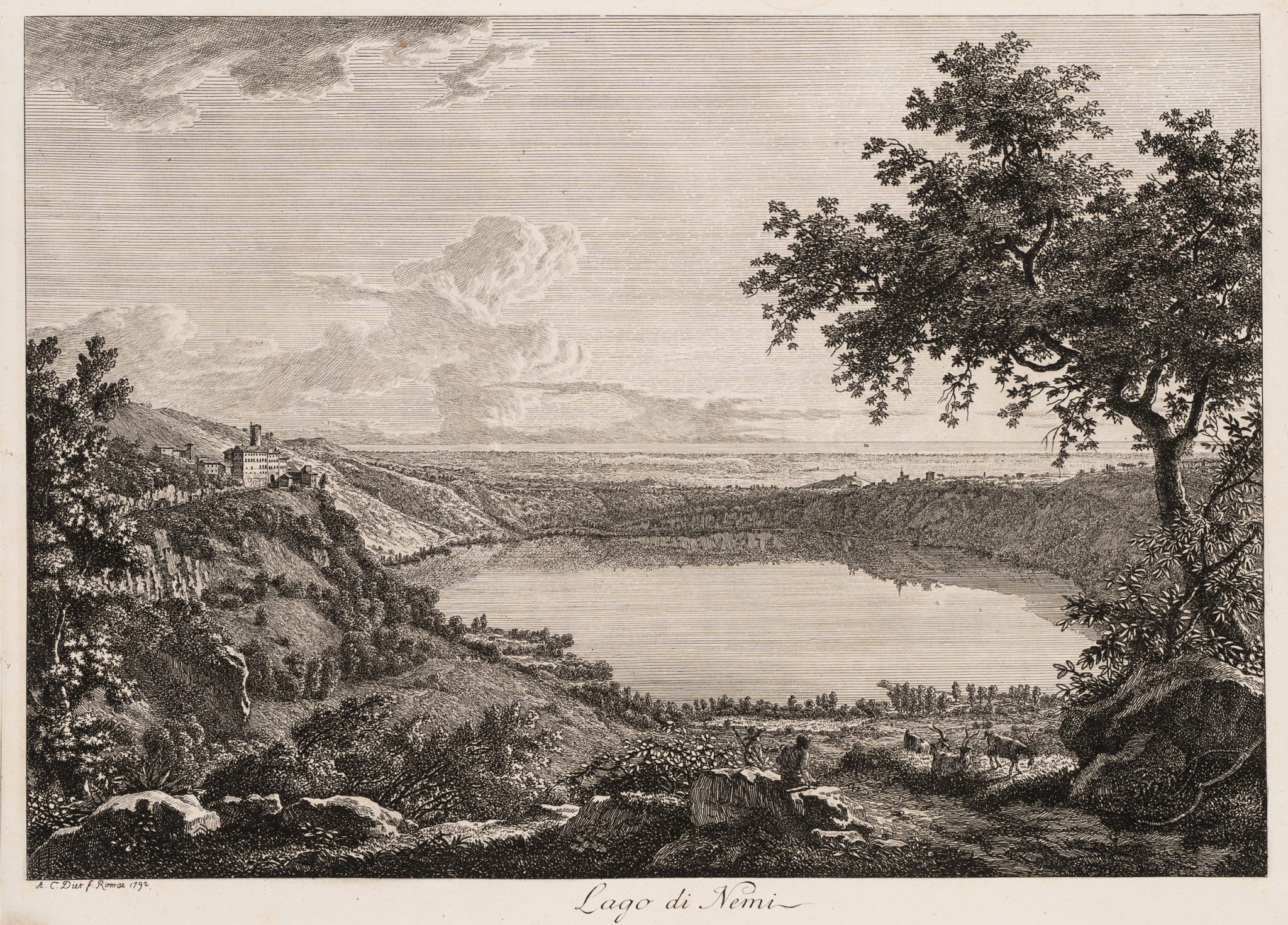 Ansicht des Nemisees
