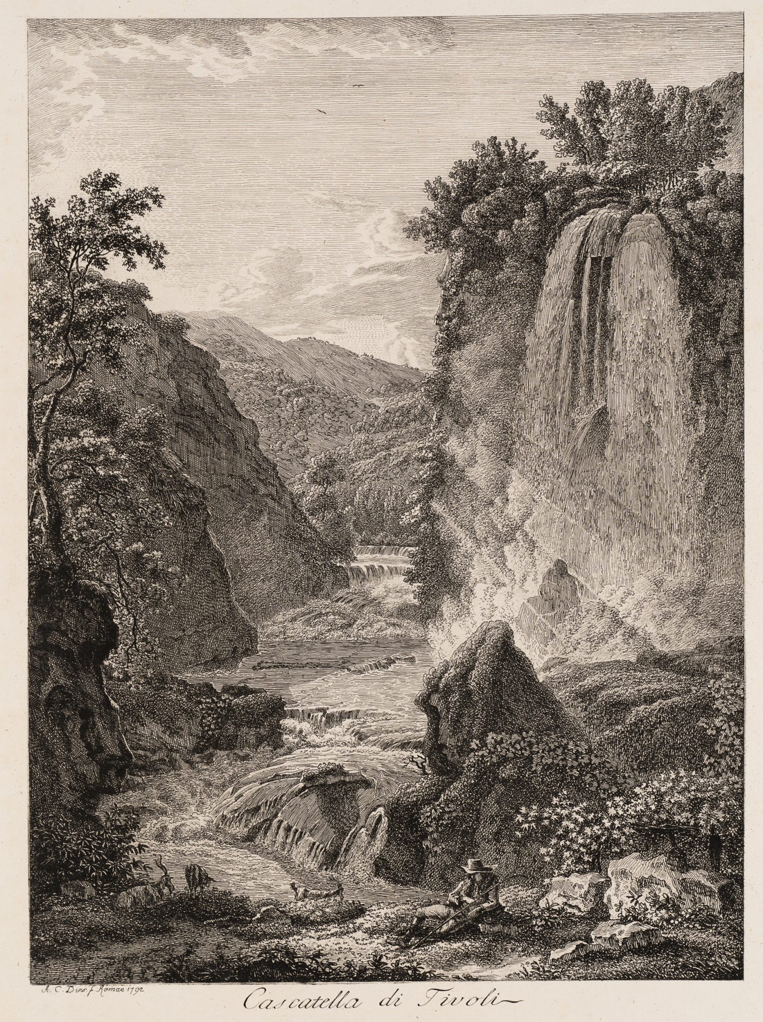 Kaskaden bei Tivoli