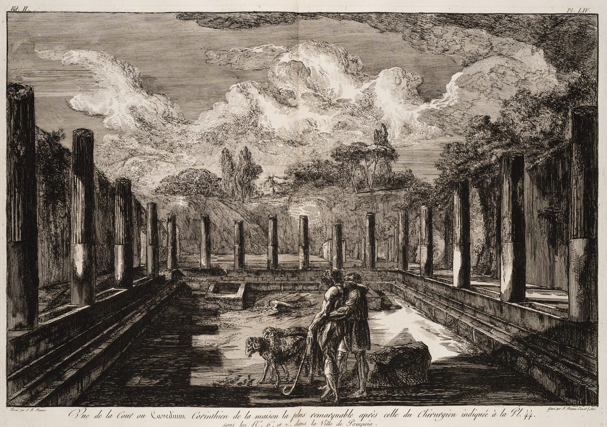 Atrium der Casa del Chirurgo, Pompeji
