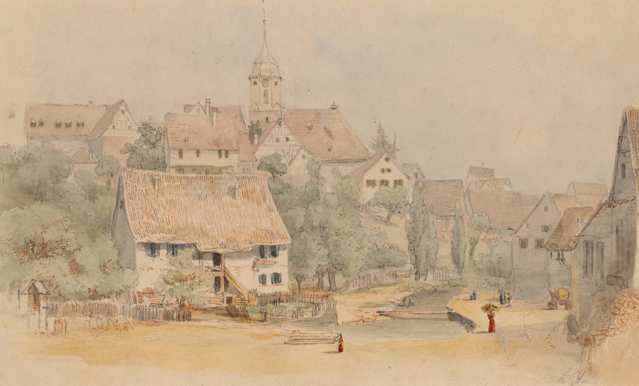 Ansicht einer Stadt
