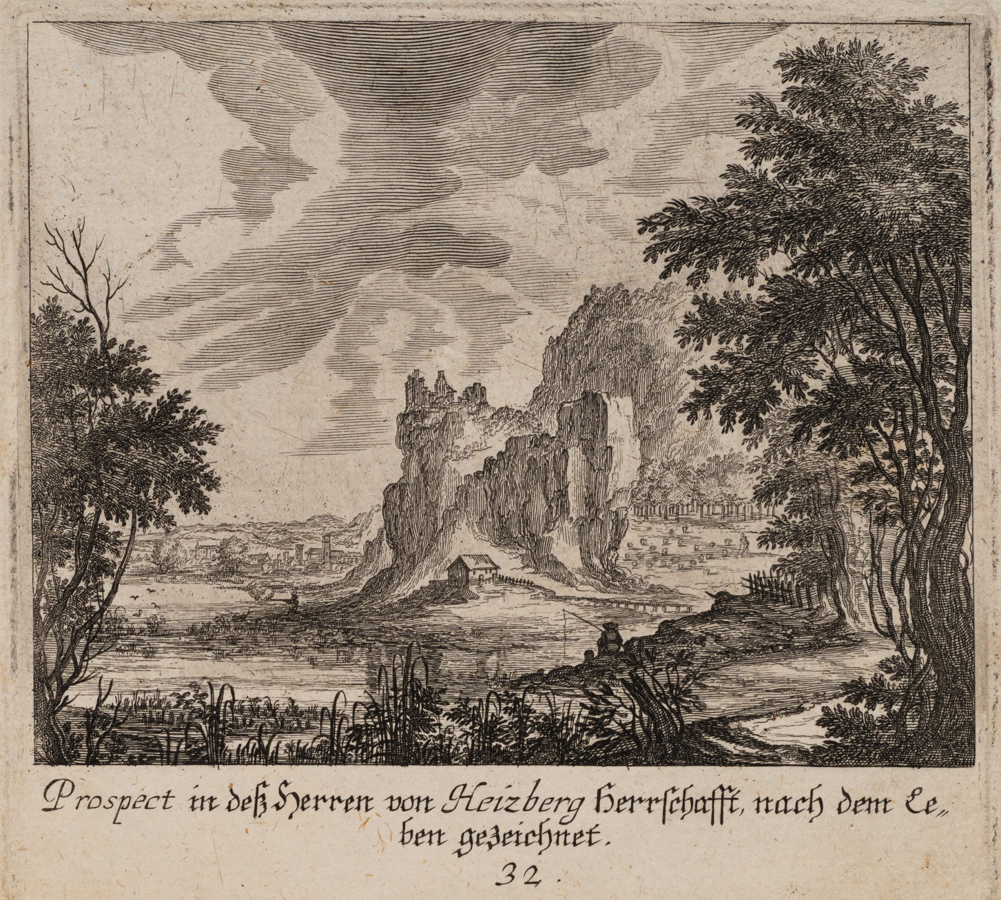 Heizberg, Steiermark. Alpenlandschaft