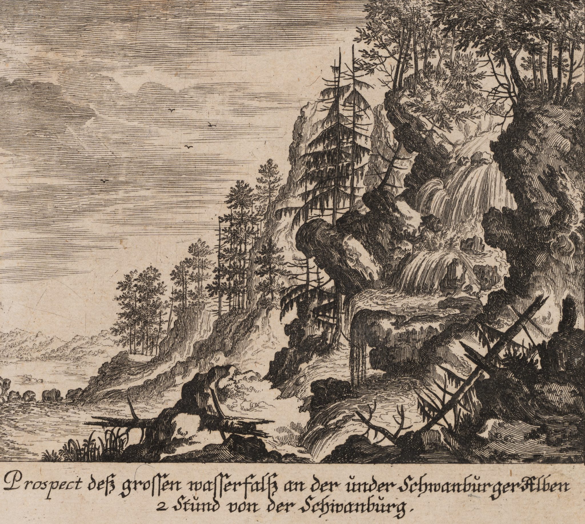 Prospect des grossen Wasserfalls