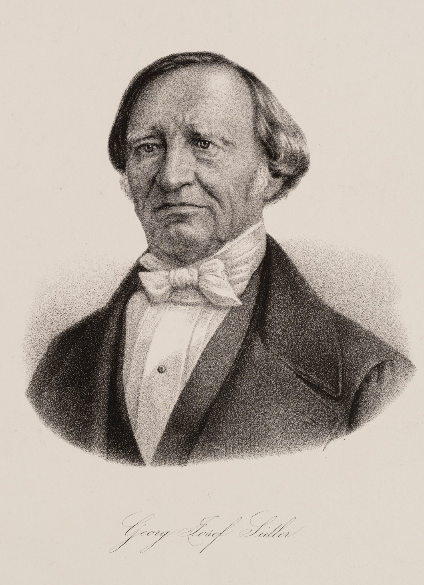 Portrait des Politikers Georg Joseph Sidler